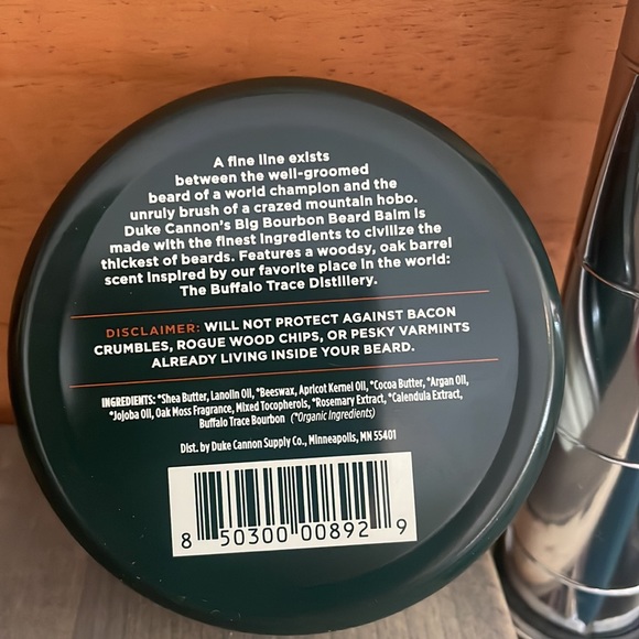 COPY - Duke Cannon Buffalo Trace Big American Bar of Soap and Beard Balm - Picture 3 of 3